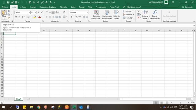 Personalizar cinta de opciones (ribbon) vba excel con xml смотреть онлайн
