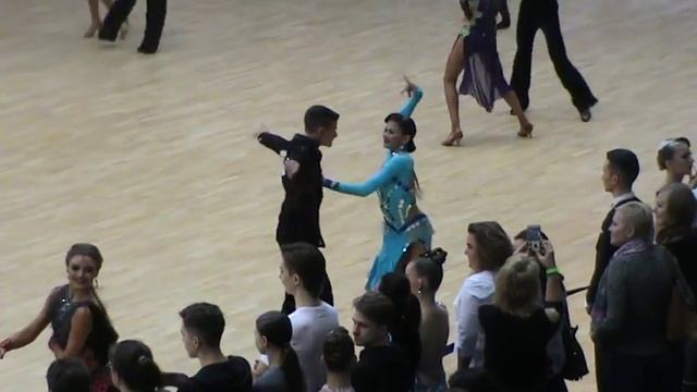 Первенство ЦФО Молодежь Латина 1/4 Самба Колотухин Никита - Добрякова Елизавета смотреть онлайн