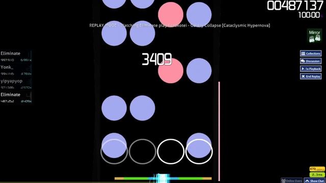 osu!mania - Galaxy Collapse 100% смотреть онлайн