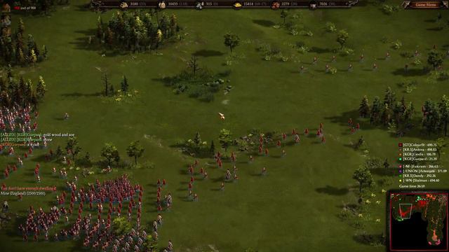 Cossacks 3 | 4v4 0pt | Absolutely fantastic 0pt 5k game | смотреть онлайн