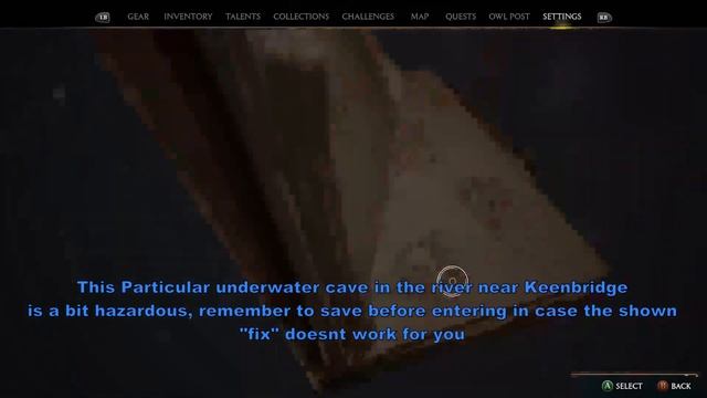 Hogwarts Legacy: Keenbridge underwater cave bug and possible fix смотреть онлайн