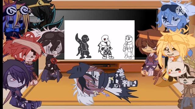 [Gacha club] sans aus +frisk reacts to underverse in nutshell смотреть онлайн