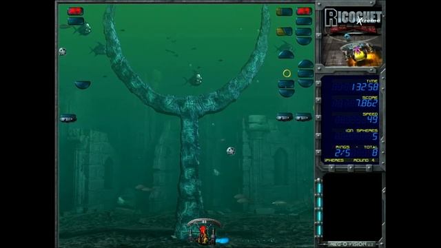 Ricochet Lost Worlds Retro Gameplay смотреть онлайн