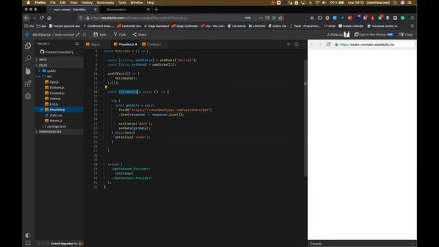 #React Context API - Creando componente Provider смотреть онлайн