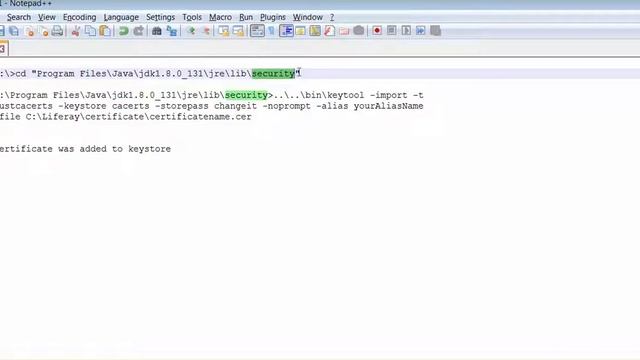 How to install Security Certificate in JDK смотреть онлайн