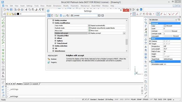 Customizing the Command Prompt in BricsCAD - BricsCAD for AutoCAD® Users смотреть онлайн