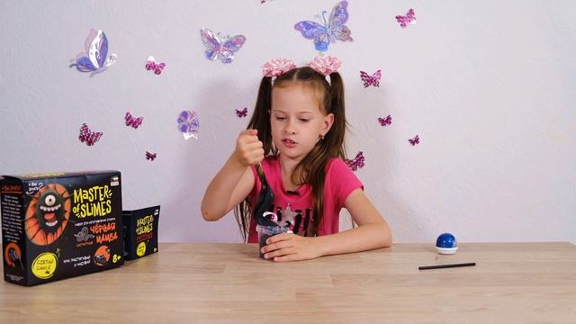 Делаю ЧЕРНЫЙ МАГНИТНЫЙ СЛАЙМ смотреть онлайн