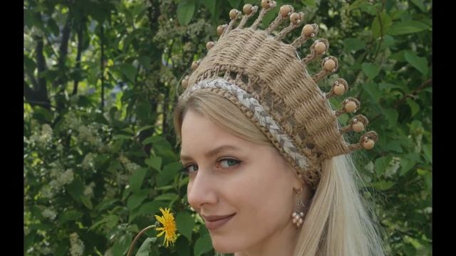 Короны из джута и льна. Творческий вечер при свечах с Ириной Шиковой.