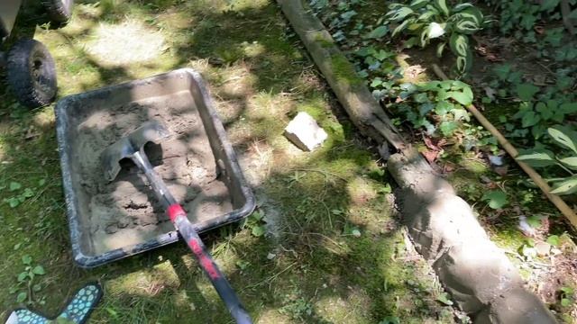 Арт-бетон. Бюджетный бордюр из бетона под «камень». Надежный и красивый смотреть онлайн