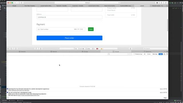 Ep9 Just Eat Load Card Payment Methods For User (Laravel & VueJs) смотреть онлайн