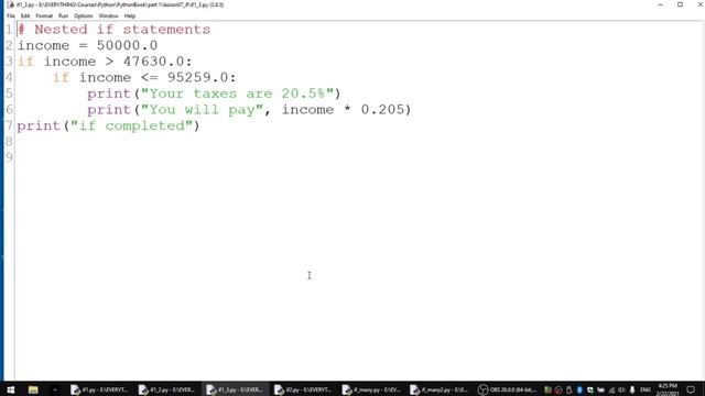 7. Python - оператор if смотреть онлайн