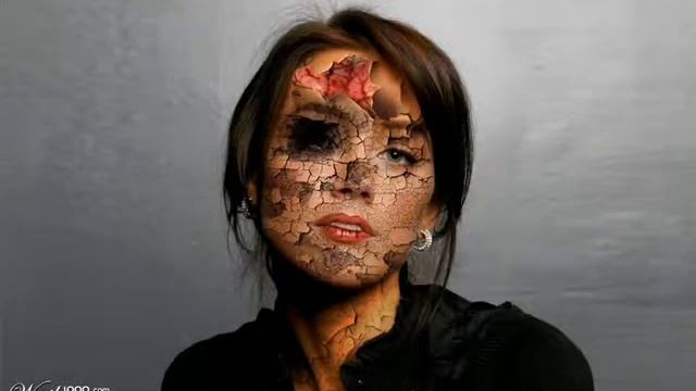 Photoshop Cs6 Tutorial: Cracked Face Photo 2013 смотреть онлайн