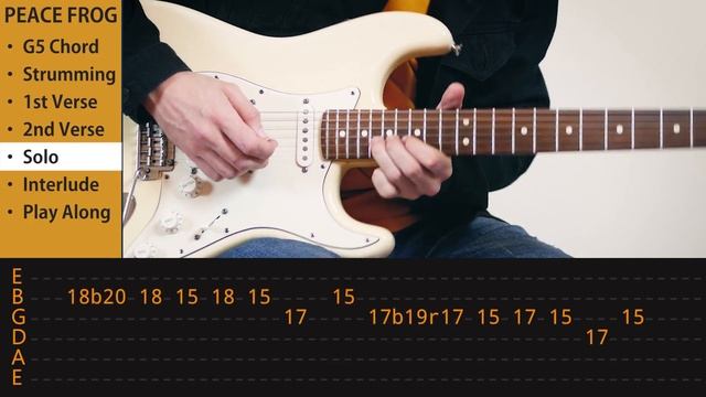 HOW TO PLAY PEACE FROG THE DOORS | Guitar Pilgrim смотреть онлайн