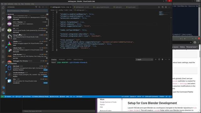 Build Blender from Source Code in VSCode/Ubuntu 20.04 смотреть онлайн