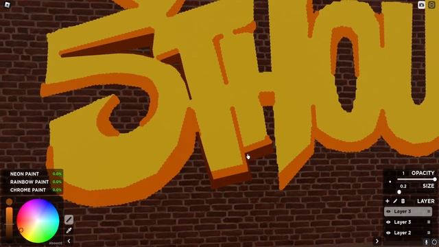 A Graffiti Piece Dedicated to You Guys! | Roblox Spray Paint смотреть онлайн