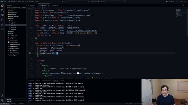 React Query Explained With Examples! смотреть онлайн