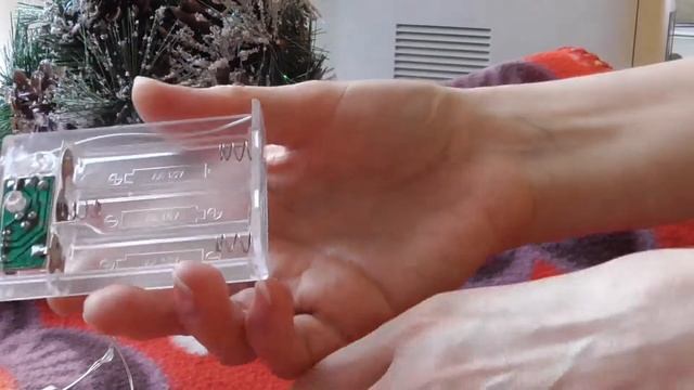 Распаковка праздничной гирлянды на батарейках с aliexpress смотреть онлайн