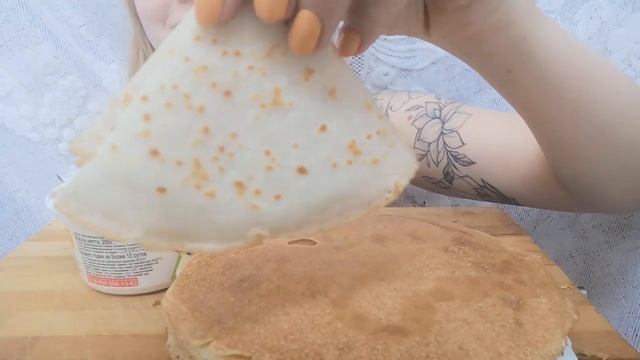 БЛИНЫ ASMR. PANCAKE не MUKBANG смотреть онлайн