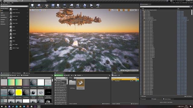 Amazing Sci-Fi Environment with WorldScape Plugin смотреть онлайн