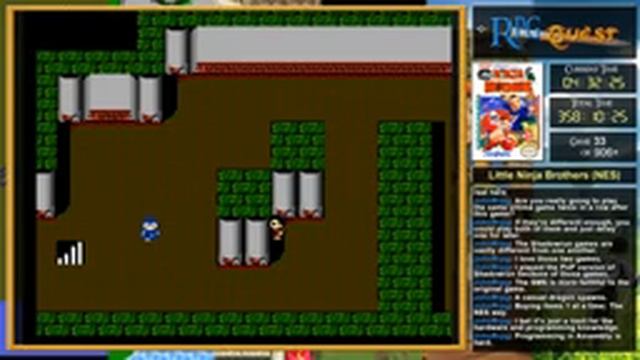 RPG Quest #33: Little Ninja Brothers (NES) Part 2 смотреть онлайн