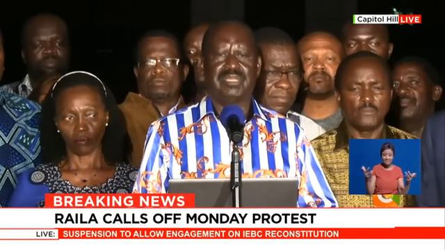 Raila Odinga: We Are Ready To Embrace Dialogue With Mr. Ruto
