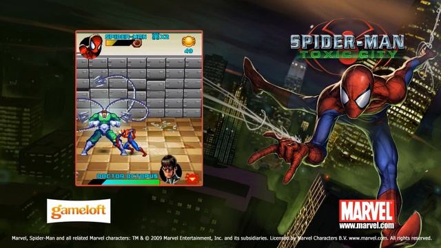 Spider-Man: Toxic City HD mobile game trailer смотреть онлайн