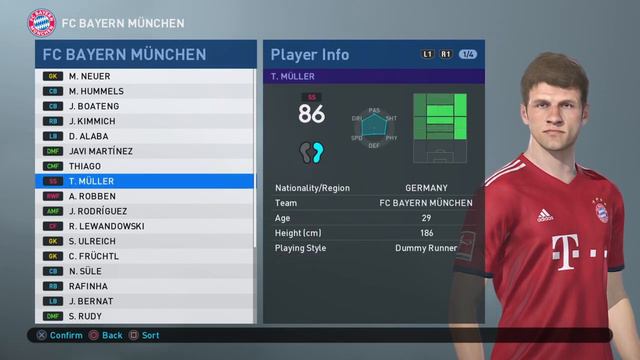 PES 2019 ● Bayern Munich Badge, Kits, Player faces & stats - PesUniverse V1 Option File (PS4) смотреть онлайн