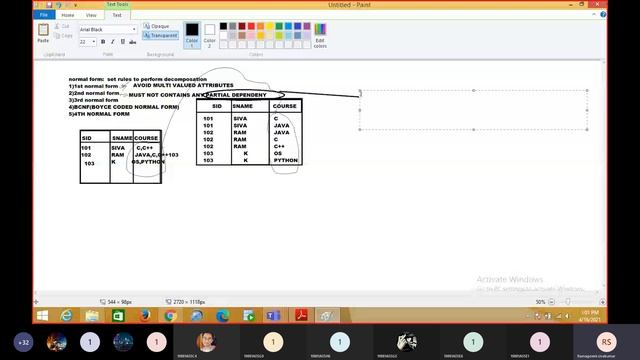 DBMS class Normal Forms_20210416 124127 Meeting Recording смотреть онлайн
