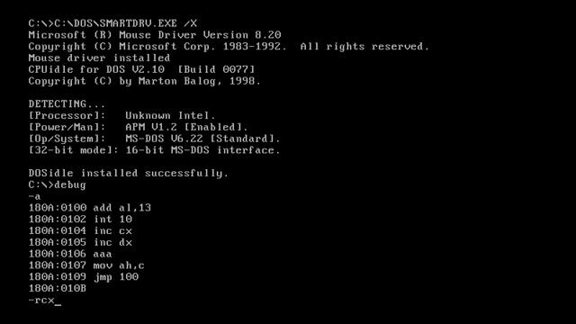"Autumn Rain" 11 Byte MS Dos Demo by *Hell Mood* смотреть онлайн