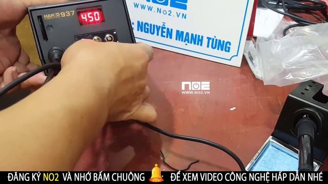 Test trạm hàn Hakko 936 937 quick 936 смотреть онлайн