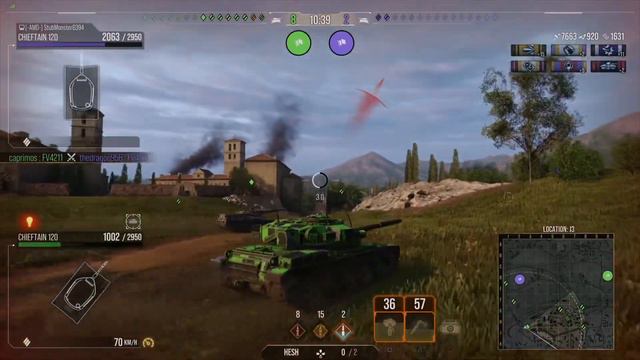 Chieftain Hybrid 120 || World of Tanks Modern Armor wot console смотреть онлайн