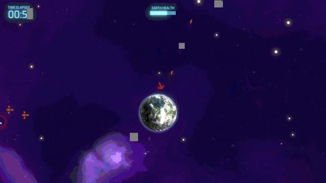 Earth Defense - a missile defense like game смотреть онлайн