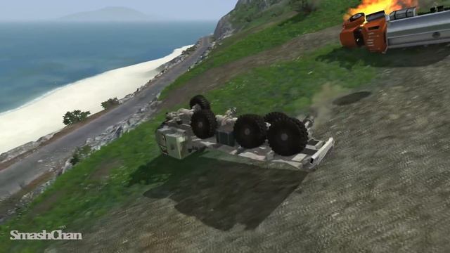 Cliff Drops #10 - BeamNG DRIVE | SmashChan