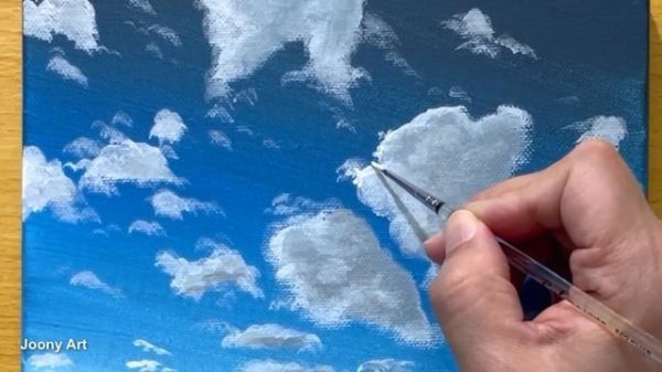 Painting Tropical Paradise Beach / Acrylic Painting / STEP by STEP