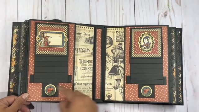 Halloween in Wonderland Interactive Pop-Up Mini Album смотреть онлайн