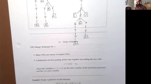COSC 312 Section 5.1 (Context-Free Languages: Grammars and Derivations) смотреть онлайн
