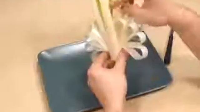 #001 Красивый цветок из лука-порея