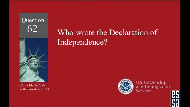 2023 - 100 Civics Questions for the U.S. Citizenship Test (25) смотреть онлайн