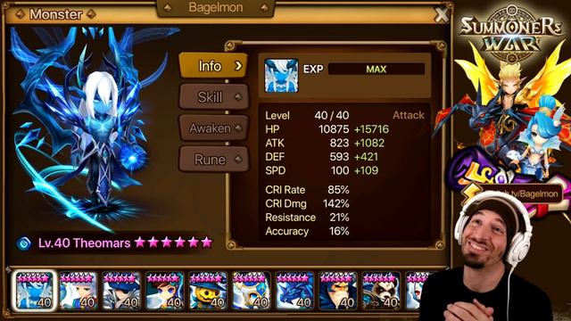 SUMMONERS WAR: The RTA "Meta Team" - Runes & Review смотреть онлайн