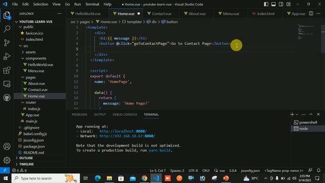 If else in Vue JS | v-if and v-else in #vuejs3 смотреть онлайн