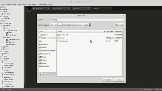 Instalando Laravel 5.4 com Vue.js 2 e Semantic UI смотреть онлайн