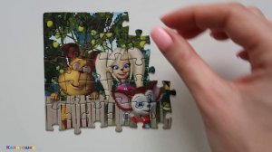 БАРБОСКИНЫ - РОЗА, ЛИЗА, ДРУЖОК, ГЕНА И МАЛЫШ - СОБИРАЕМ ПАЗЛЫ С ГЕРОЯМИ ИЗ МУЛЬТИКА БАРБОСКИНЫ