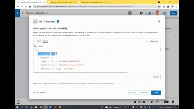 SoftwareAG Cloud | webMethods.io Integration | How to call webservice using HTTP Request Demo смотреть онлайн