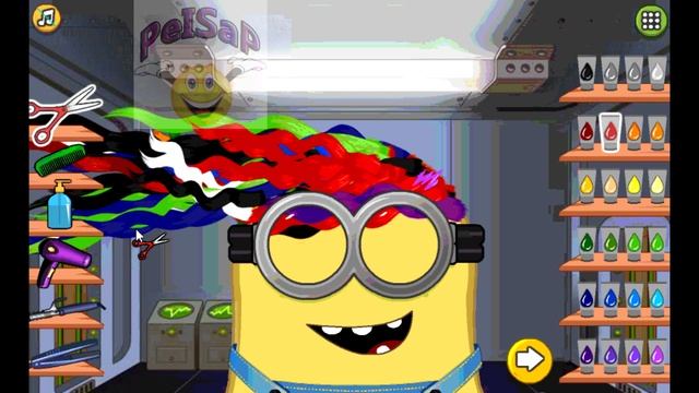 minions toys Миньоны по игре Делаем прическу ПРИКОЛЬНО смотреть онлайн