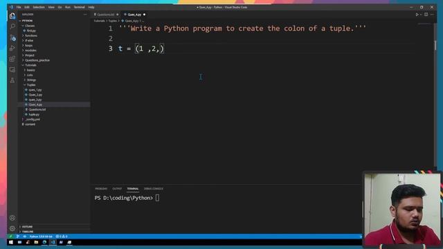 Python Part - 4 : Tuples смотреть онлайн