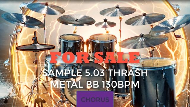 SAMPLE 5.03 THRASH METAL BB 130BPM смотреть онлайн