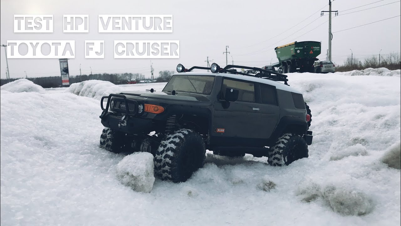 Toyota FJ Cruiser - Racing In Snow And Off-road | Poritor Rc | Mud |