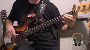 [Dire Straits] Money For Nothing - Bass Cover 🎧 (with bass notes & tabs)