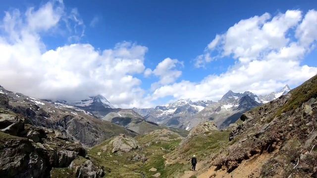 Прогулка по Горнерграт (Gornergrat Hiking). Маттерхорн. Церматт. Швейцария смотреть онлайн