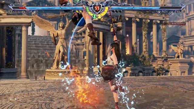 Tomb Raider Lara Croft Vs Tifa - Final Fantasy VII